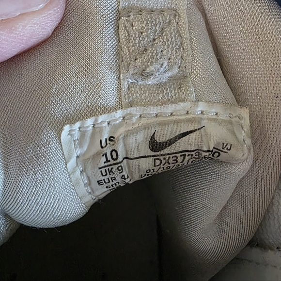 Ken Griffey JR NIKE Air Max 1 White Athletic Shoes - Picture 4 of 5